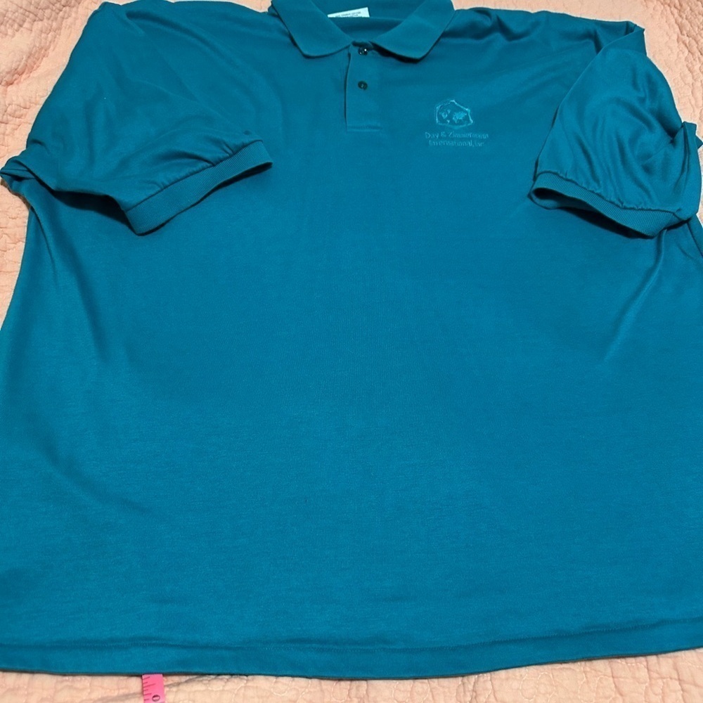 Teal Day & Zimmerman Polo Shirt Soft Knit - Picture 5 of 10